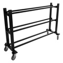 Deluxe Heavy-Duty Basketball Cart