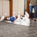 Plastic Bowling Ball & Pin Set