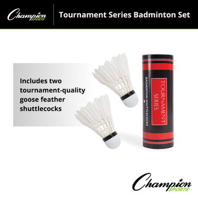 Tournament Series Badminton Set