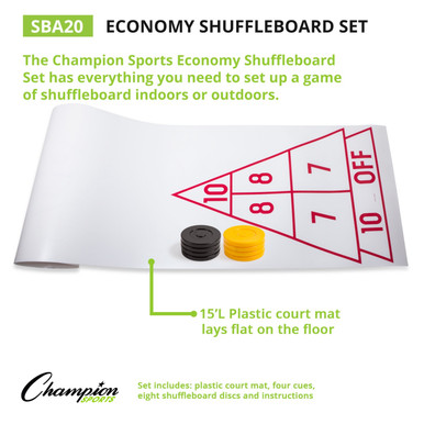 Economy Shuffleboard Set
