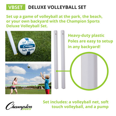 Deluxe Volleyball Set