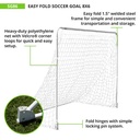 Easy Fold Soccer Goal 8' x 6'