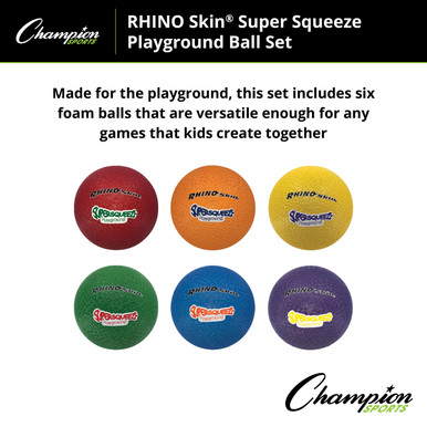 Rhino Skin® Super Squeeze Playground Ball Set