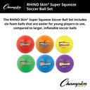 Rhino Skin® Super Squeeze Soccer Ball Set