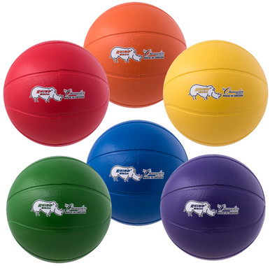 9" Rhino Skin High Bounce Basketball Set