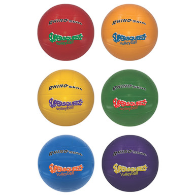 Rhino Skin® Super Squeeze Volleyball Set