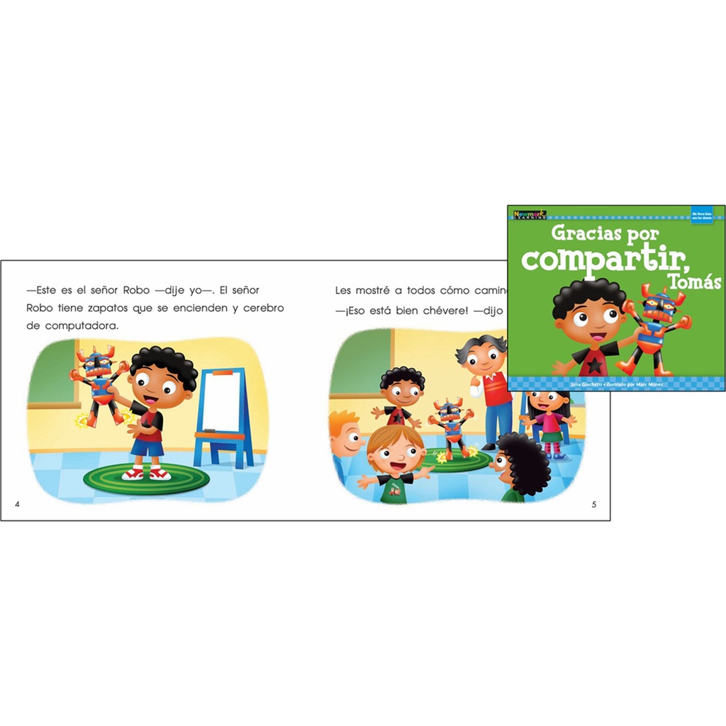 Spanish MySELF Readers: I Get Along with Others Set of 6_8