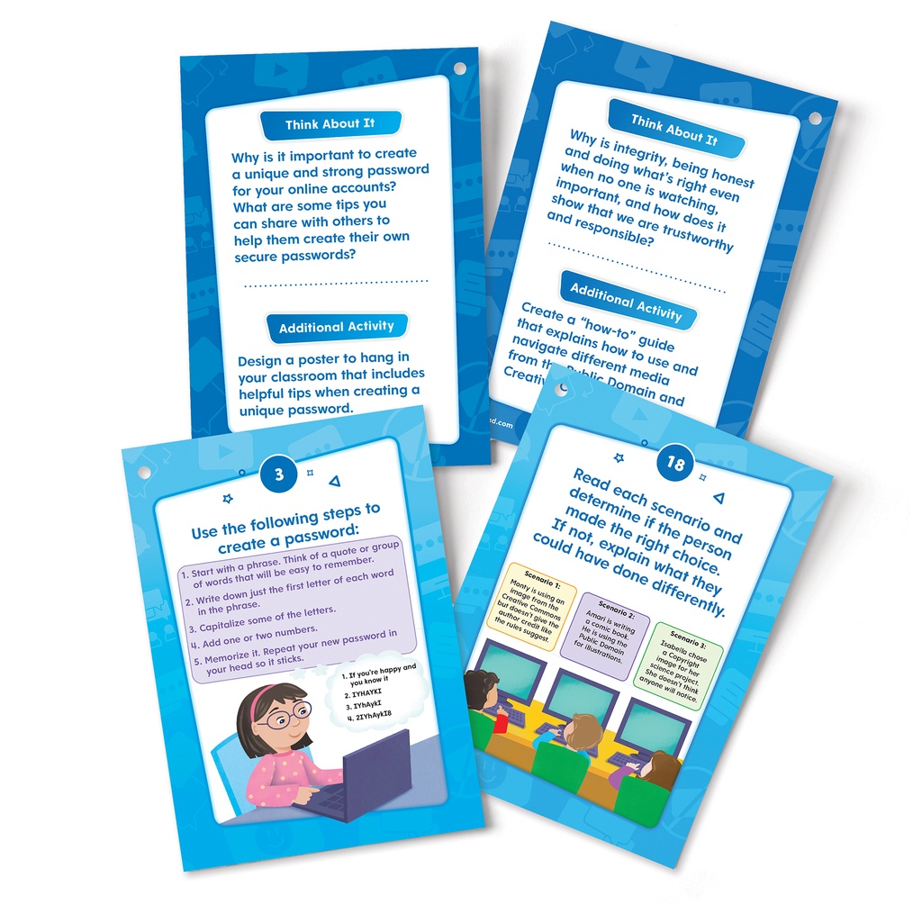 Hands-On Digital Citizenship Intermediate Task Cards_2
