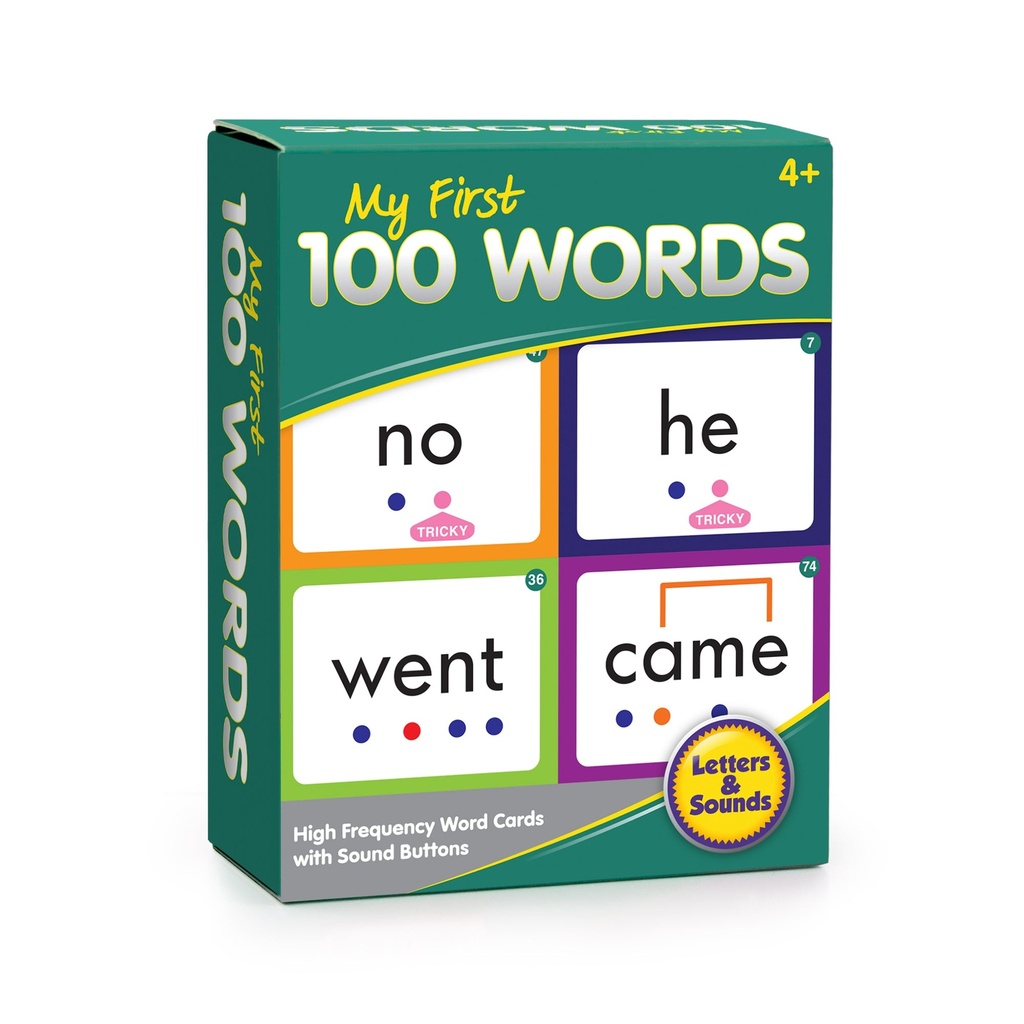 My First 100 Words Cards