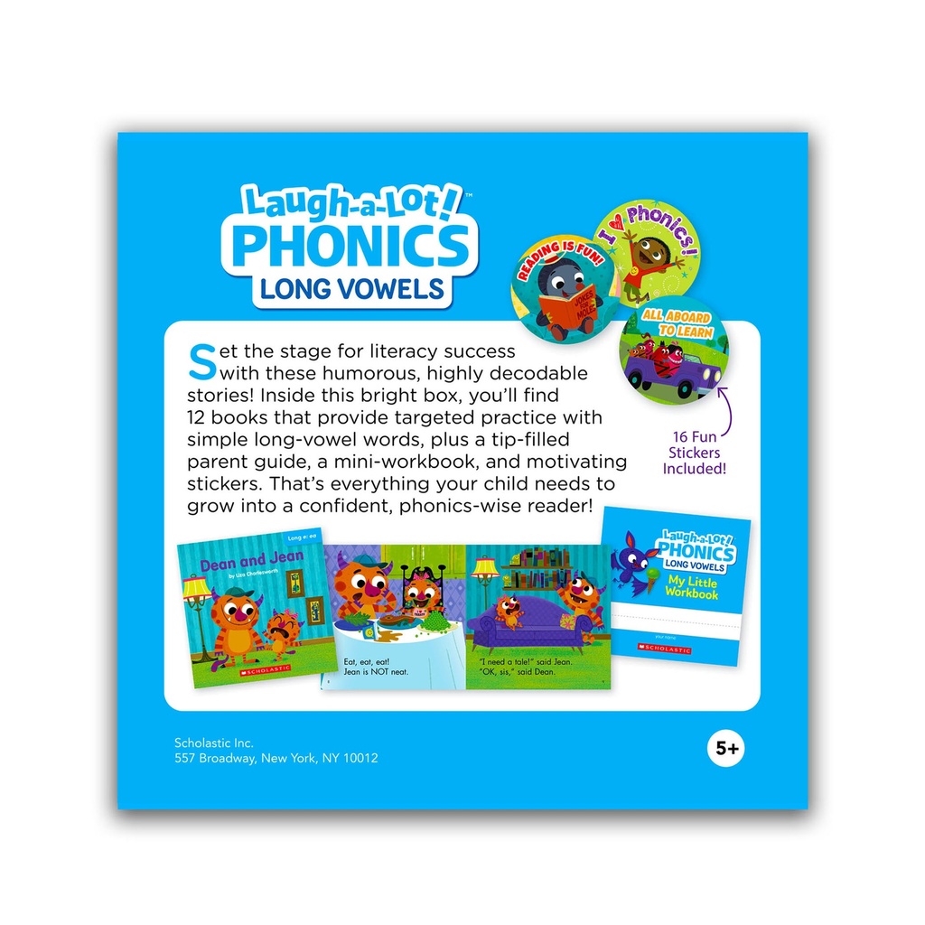 Laugh-A-Lot Phonics: Long Vowels Parent Pack_4