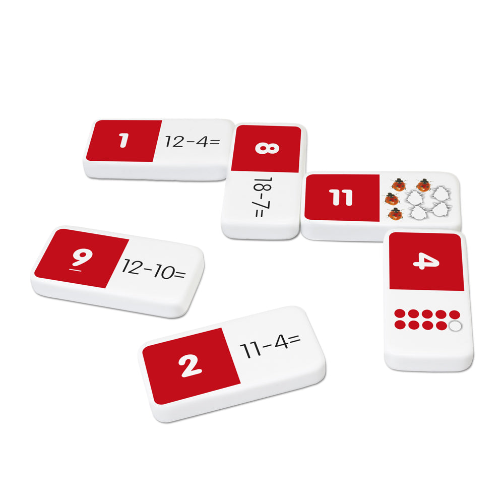 Subtraction Match and Learn Dominoes