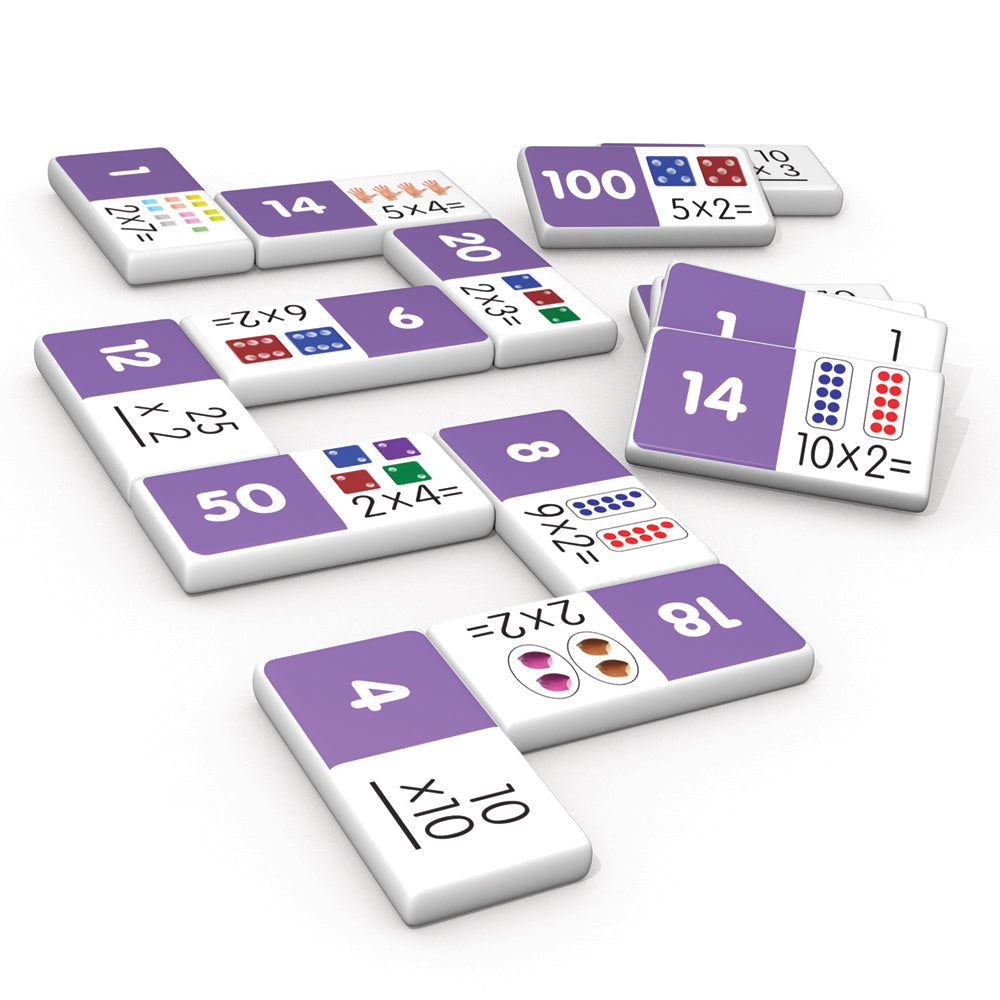 Multiplication Match and Learn Dominoes