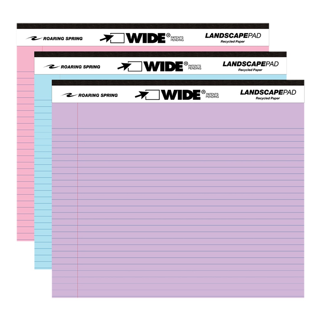 Assorted Landscape Legal Pads 6ct_3