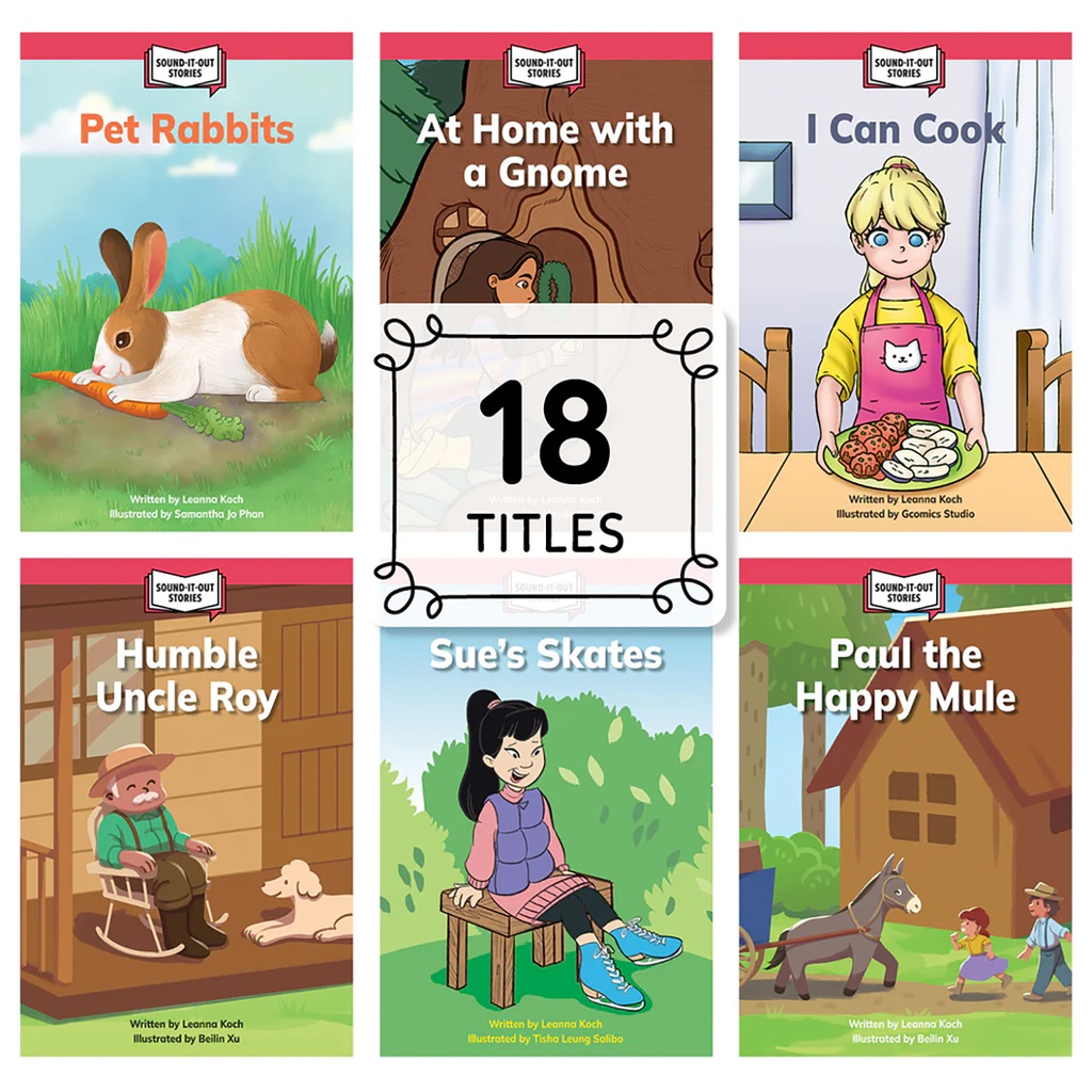 Sound-It-Out Stories Decodable Readers Set 2_2