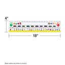 Traditional Manuscript Nameplates Pack of 36_3
