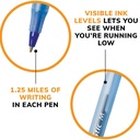 Medium Point Blue Round Stic® Xtra Life Ballpoint Pen Pack of 10_5