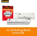 Thermal Laminator Value Pack, 9" W, with 20 Letter Size Pouches