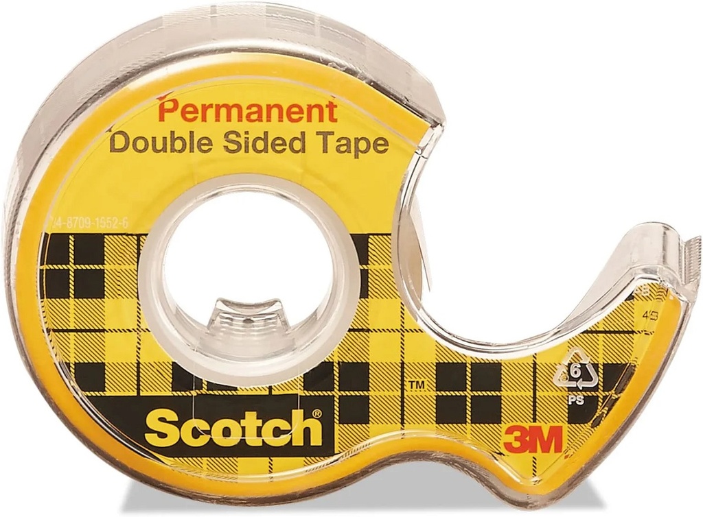 Double Sided Tape - 3 Rolls