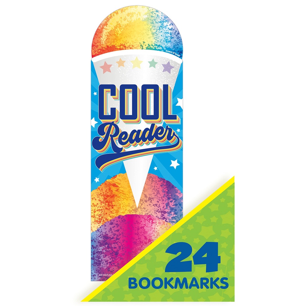 Cool Reader Snow Cone Scented Bookmarks, Pack of 24_2