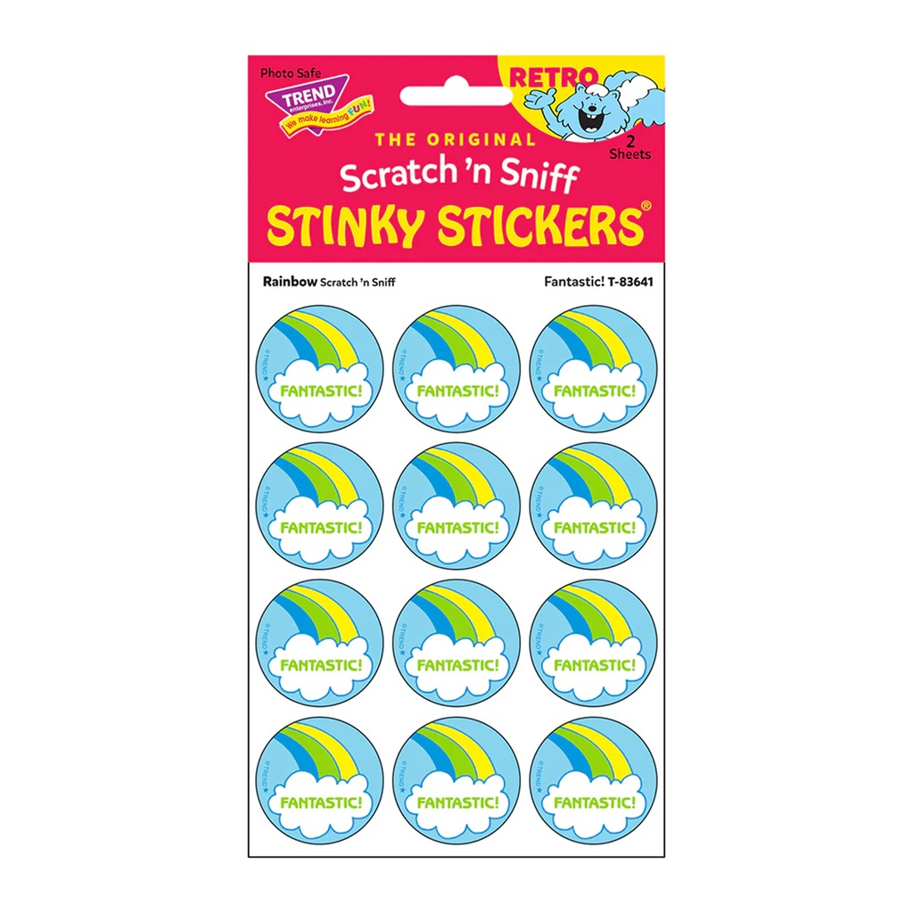 Retro Scratch 'n Sniff Stinky Stickers® Summer 2024 Collector Combo Set_2