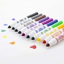 Washable Markers, Mini Broad Line, 10 Colors_3