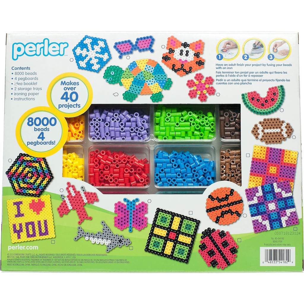 Bead Fun Fused Bead Activity Kit & Storage Trays 8006 Pieces_3