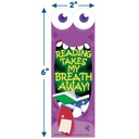 Reading Takes My Breath Away Monster Breath Scented Bookmarks, Pack of 24_3