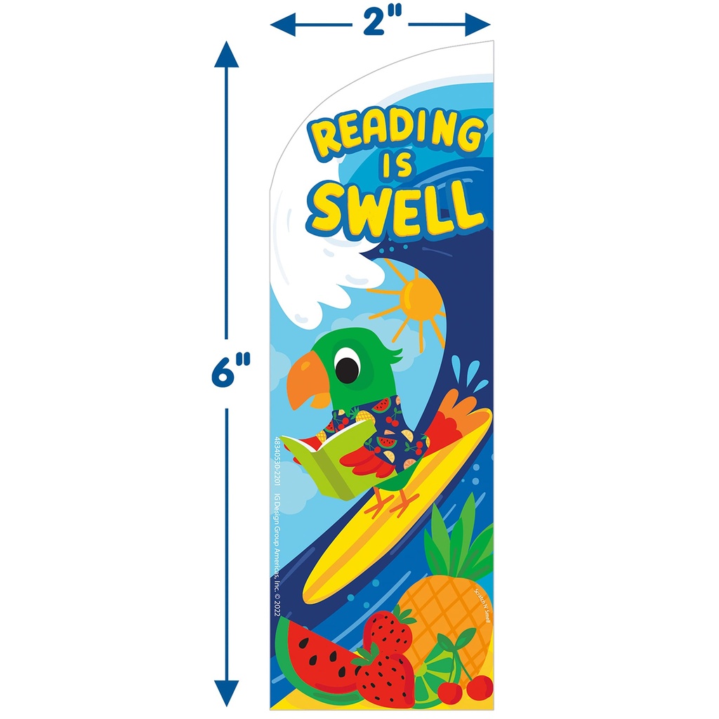 Reading Is Swell Fruit Punch Scented Bookmarks, Pack of 24_3