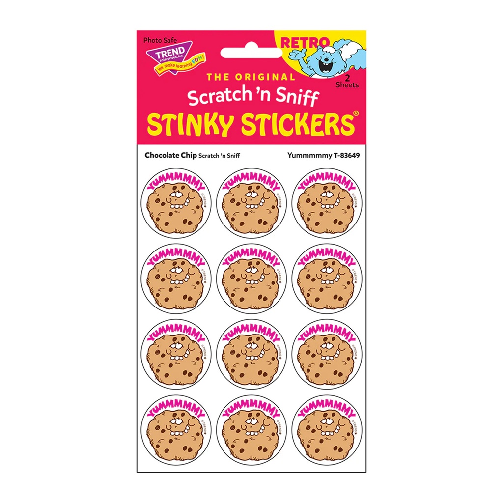 Retro Scratch 'n Sniff Stinky Stickers® Summer 2024 Collector Combo Set_3