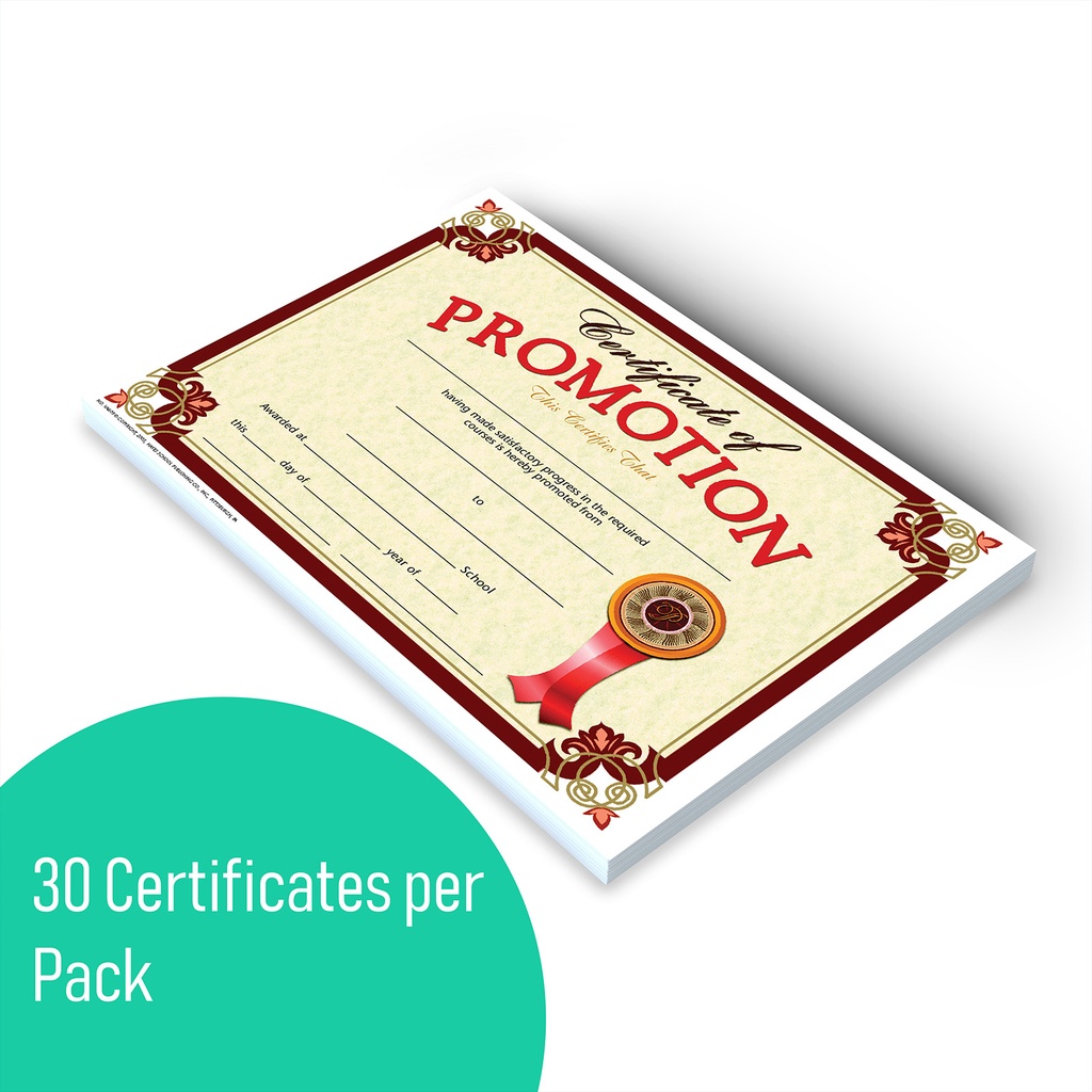Certificate of Promotion Pack of 30_3