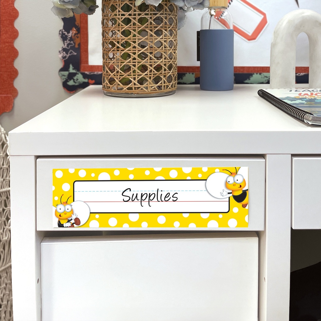 Buzz-Worthy Bees Nameplates Pack of 36_4