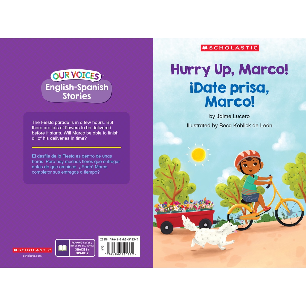 Our Voices: English-Spanish Stories 8 Books_4