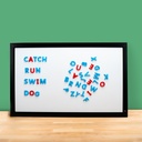 AlphaMagnets®, Uppercase, Color-Coded, 42 Pieces_4