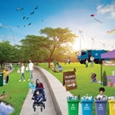 Earth Day Celebration at the Park Floor Puzzle_4