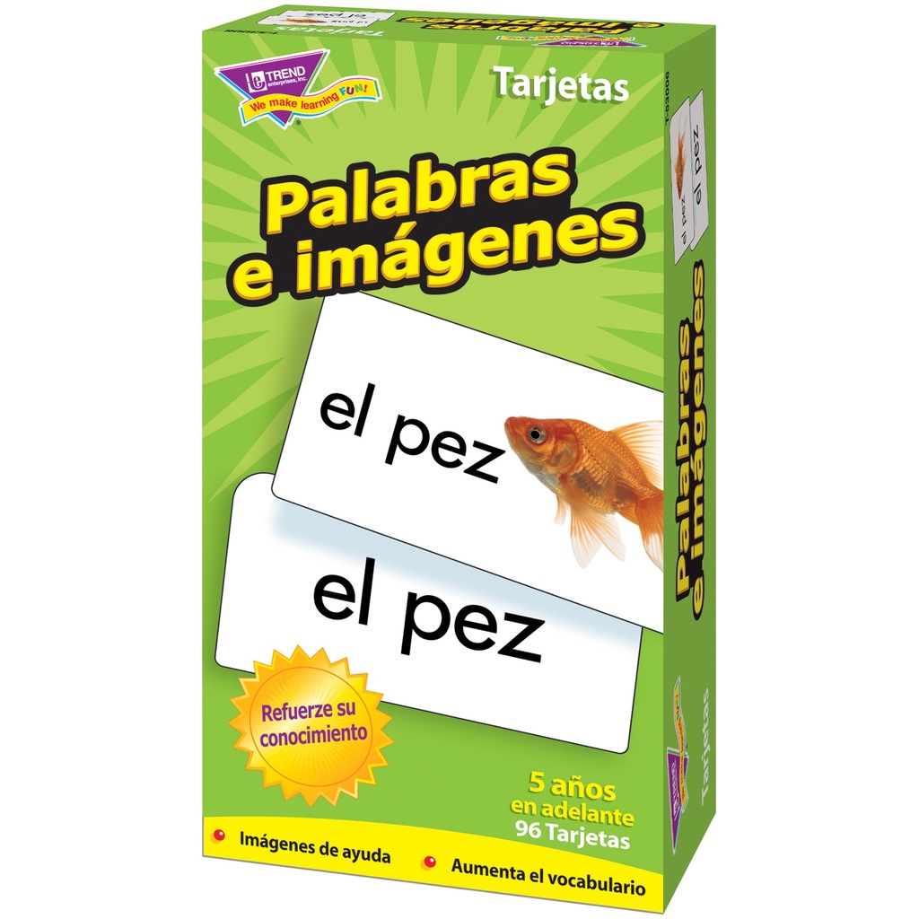 Palabras e imágenes (SP) Skill Drill Flash Cards_4