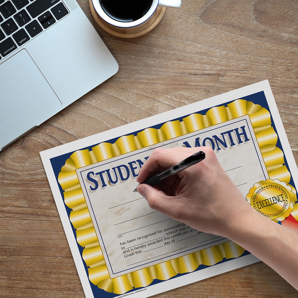 Student of the Month Certificates Pack of 30_4