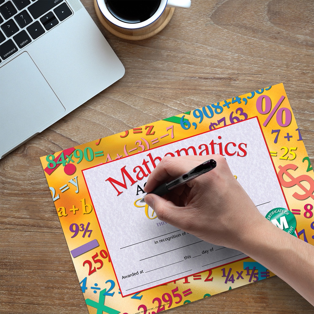Math Achievement Certificates Pack of 30_4