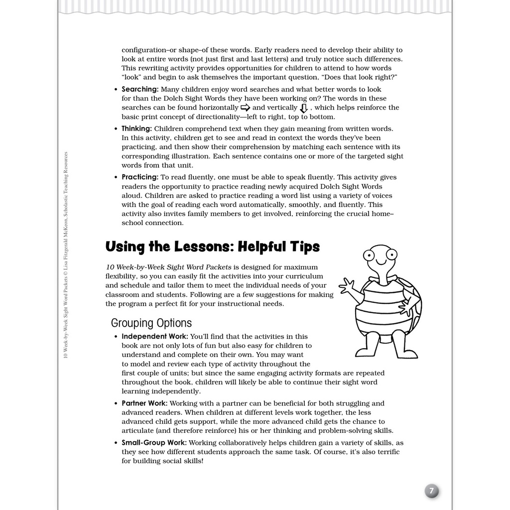 10 Week-by-Week Sight Word Packets Book_5