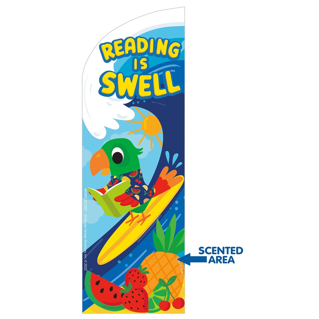 Reading Is Swell Fruit Punch Scented Bookmarks, Pack of 24_5
