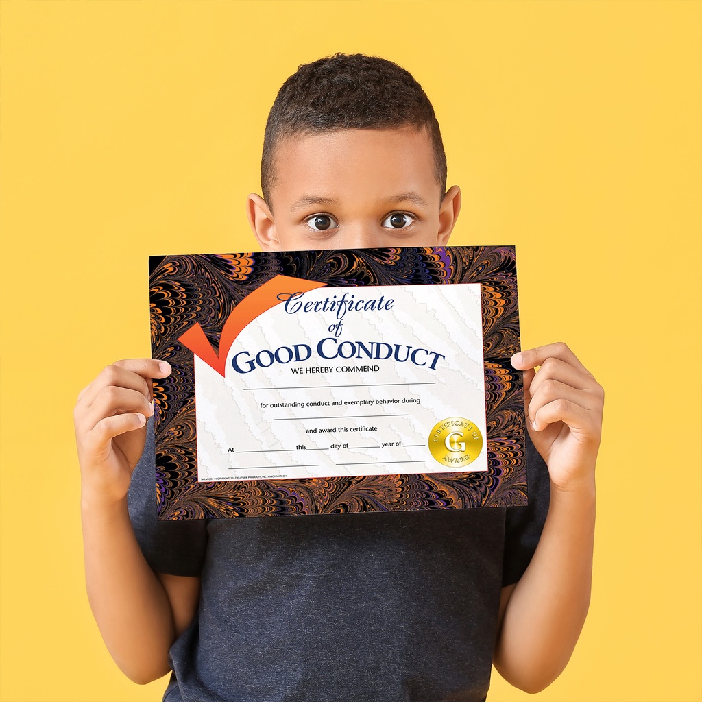 Certificate of Good Conduct Pack of 30_5
