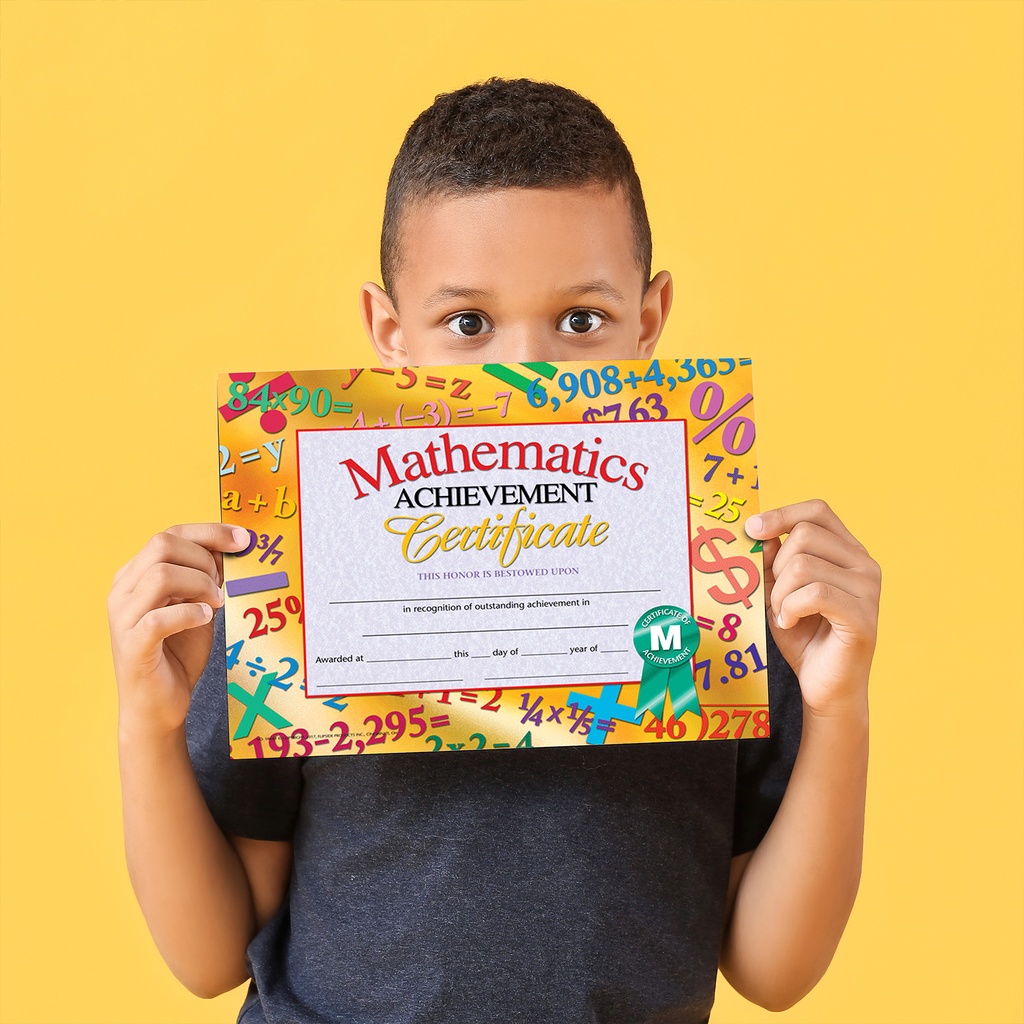 Math Achievement Certificates Pack of 30_5