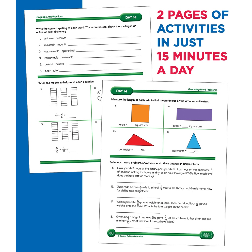 Summer Bridge Activities® Workbook, Grade 4-5, Paperback
