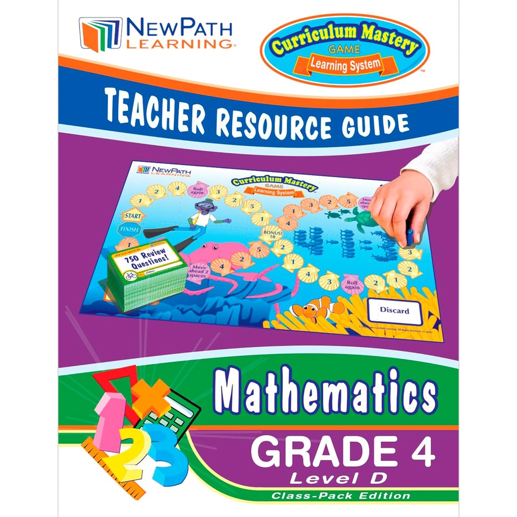 Grade 4 Math Curriculum Mastery® Game - Class-Pack Edition_1