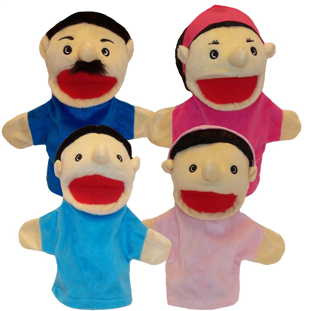 Hispanic Family Puppets_1