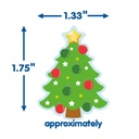 Christmas Tree Giant Stickers, Pack of 36