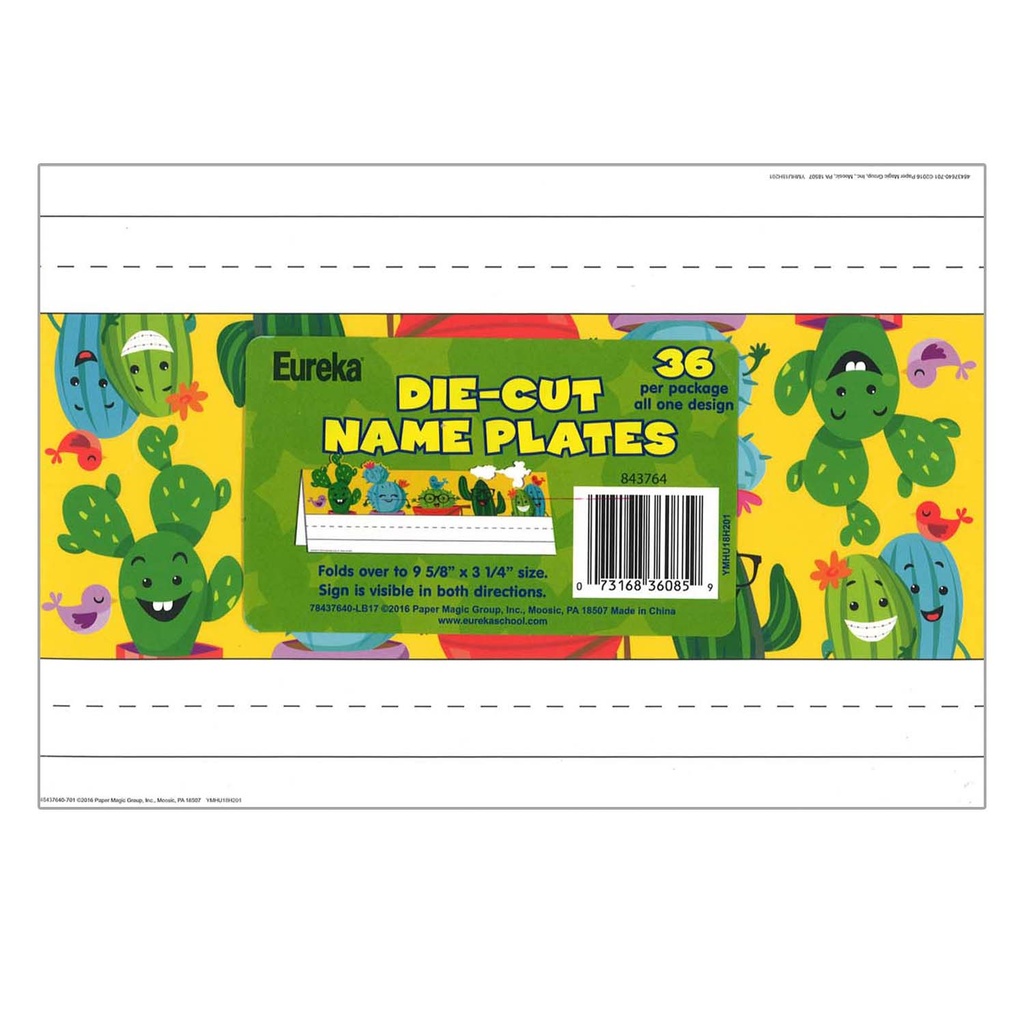 A Sharp Bunch Die Cut Tented Name Plates Pack of 36_1