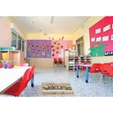 Smart Poly™, The Original Fun Mat™, Welcome Mat, 15.5" x 23.5", Natural Wood Plank, Welcome_1