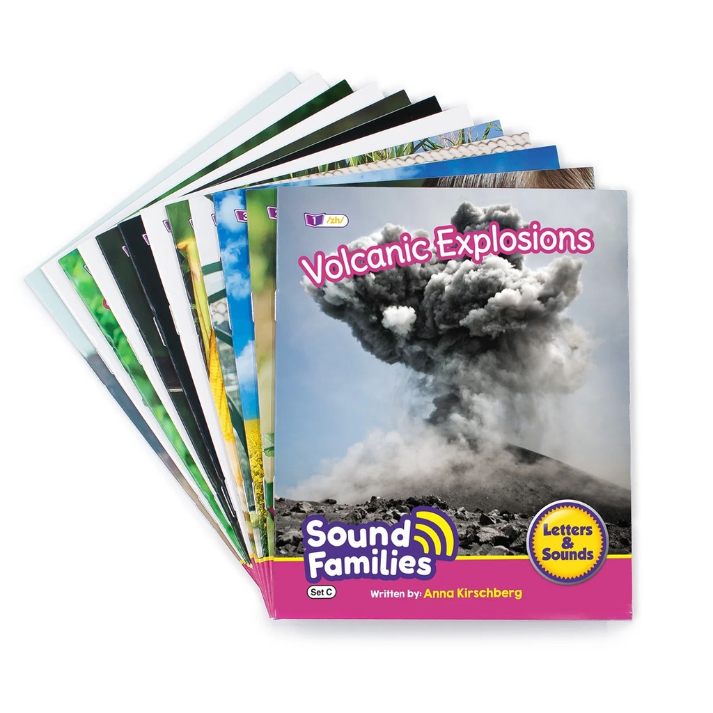 Sound Families Decodable Readers R-controlled Non-Fiction Phase 5.5 Set of 12_1
