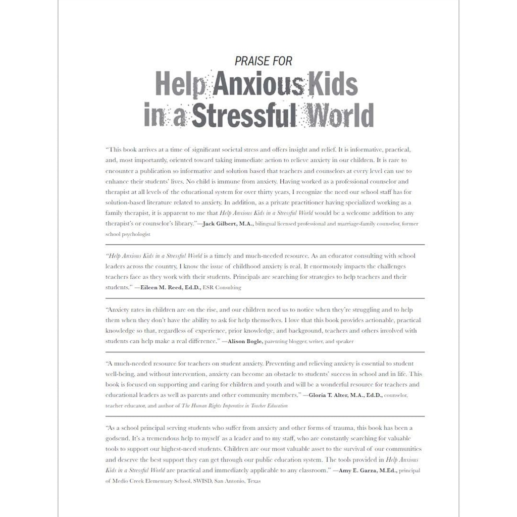 Help Anxious Kids in a Stressful World: 25 Classroom Strategies_2
