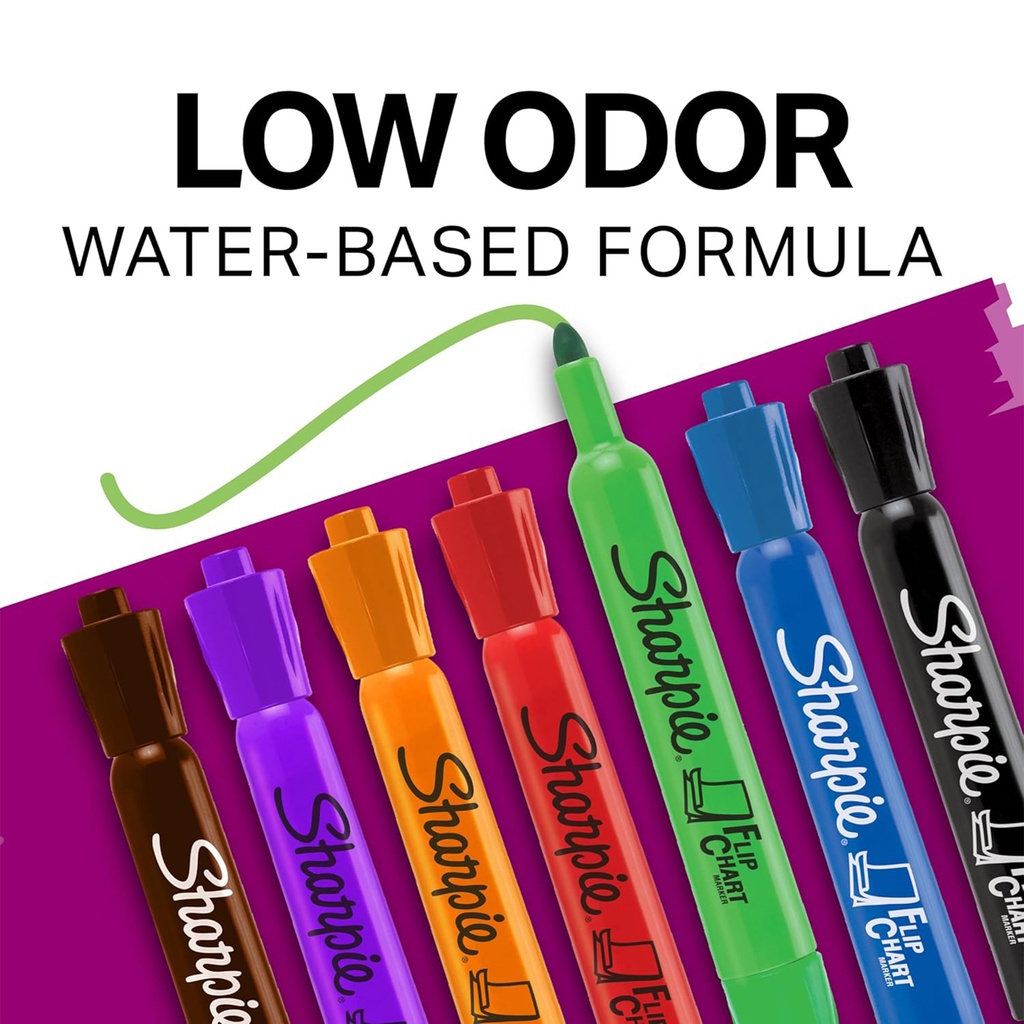 Assorted Flip Chart Markers 8ct_2